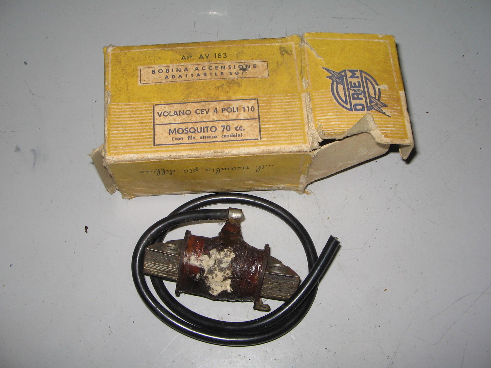 BOBINA MOSQUITO 70 CC.--N.7038